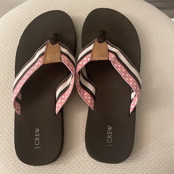 J.Crew Size 8 Flip Flops - Picture 2 of 6